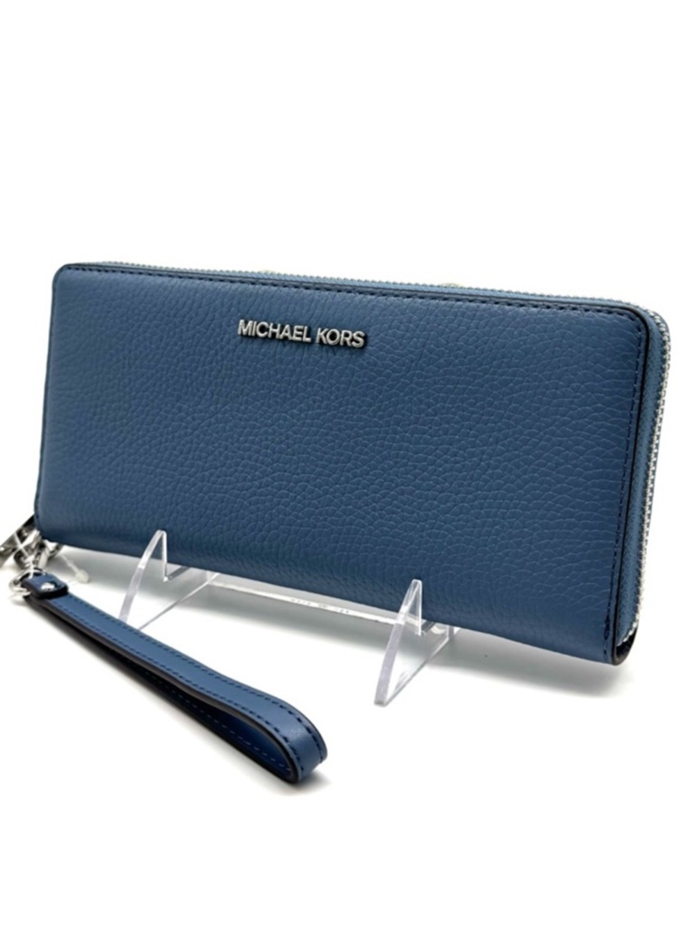 Michael Kors Large Continental Wallet Denim Blue